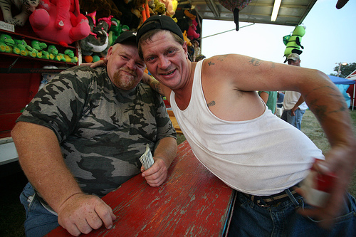 two carnies We are all a bunch of carnies! The Next Carnival of HR